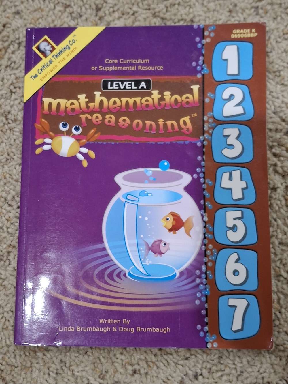 The Critical Thinking Co Mathematical Reasoning Level A Educational Workbook